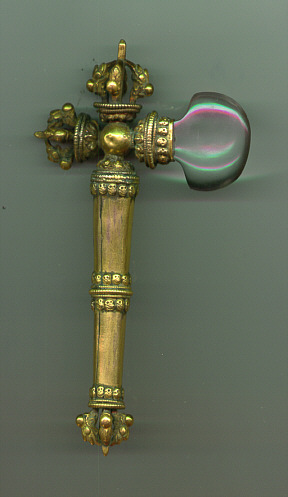 crystal dorje axe