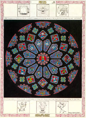 Pisces - Chartres Rose Window
