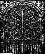 Amiens rose window AT Mann Cowen